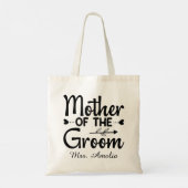 Moeder Van De Bruidegom Trouwen Tote Bag (Achterkant)