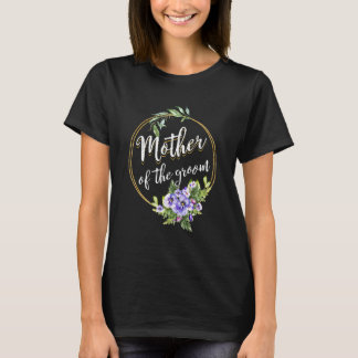 Moeder van de bruidegom Trouwfeest vrijgezellenfee T-shirt
