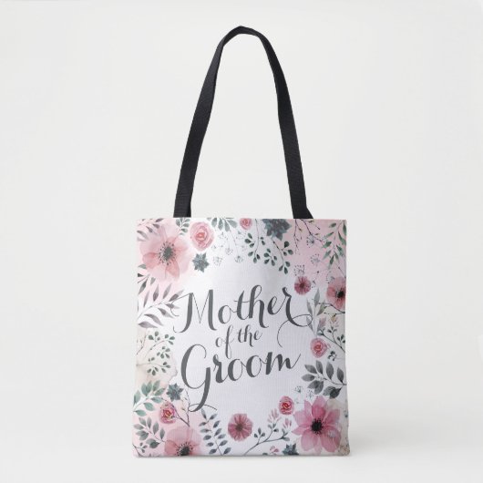 Moeder van de bruidegom Waterverf | Tote bag (Voorkant)