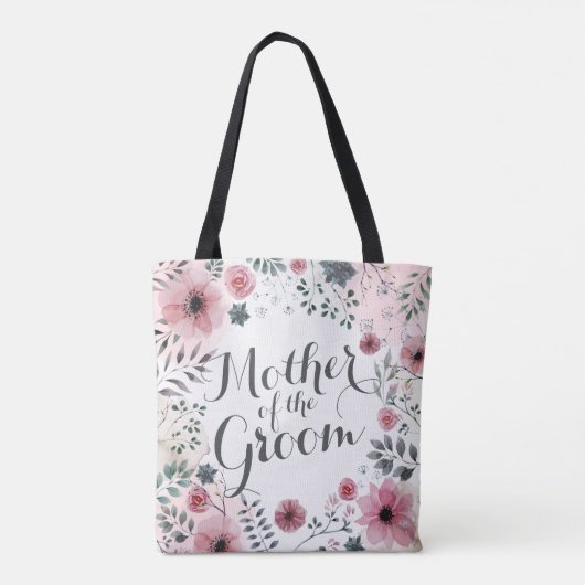 Moeder van de bruidegom Waterverf | Tote bag (Achterkant)