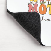 Moeder van de bruidegom Wildflower Bloemen Bachelo Muismat (Hoek)