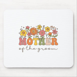 Moeder van de bruidegom Wildflower Bloemen Bachelo Muismat
