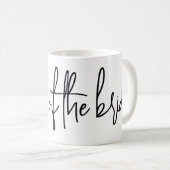 Moeder van de bruidkoffie-mok koffiemok (Voorkant rechts)