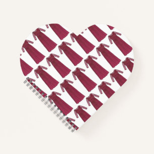 Moeder van de bruidsbruidebruin maroon Wedding Gow Notitieboek