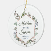 Moeder van de bruidsdag keramisch ornament (Links)