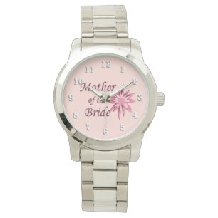 Moeder van de bruidsroze horloge