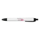 Moeder van de bruidsroze zwarte inkt pen (Bodem)