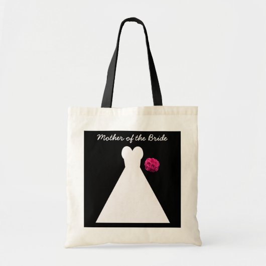 Moeder van de bruidstas - bruidsjurk tote bag (Voorkant)