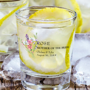 Moeder van de bruinbloem shot glas
