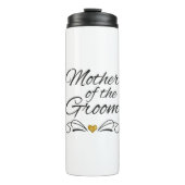 moeder van de bruine - hart van goud thermosbeker (Voorkant)