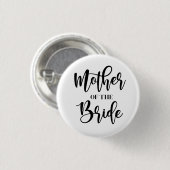 Moeder van de Button van de Bride (Voorkant /achterkant)