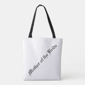 Moeder van de Canvas tas van de Bride (Achterkant)