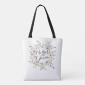 Moeder van de Canvas tas van de Groom-Waterverf (Achterkant)