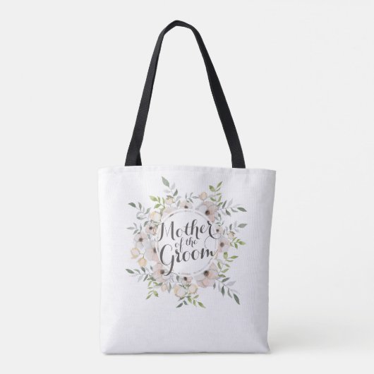 Moeder van de Canvas tas van de Groom-Waterverf (Achterkant)