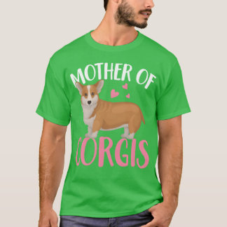 Moeder van de Corgis vintage T-shirt