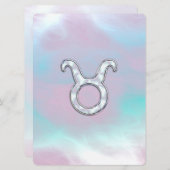 Moeder van de dierentuin van Pearl Taurus Astrolog (Voorkant / Achterkant)