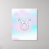 Moeder van de dierentuin van Pearl Taurus Astrolog Canvas Afdruk (Voorkant)