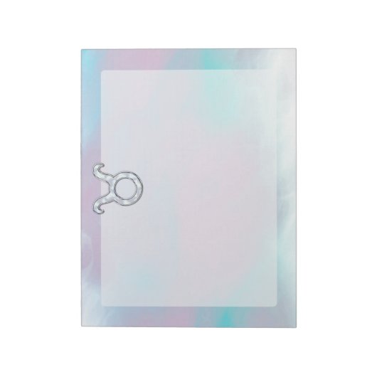 Moeder van de dierentuin van Pearl Taurus Astrolog Notitieblok (Linkerzijde)