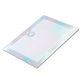 Moeder van de dierentuin van Pearl Taurus Astrolog Notitieblok (Schuin)