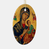 Moeder van de eeuwige hulp keramisch ornament (Rechts)