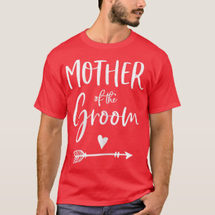 Moeder van de gegromde pijlhartgrafiek t-shirt