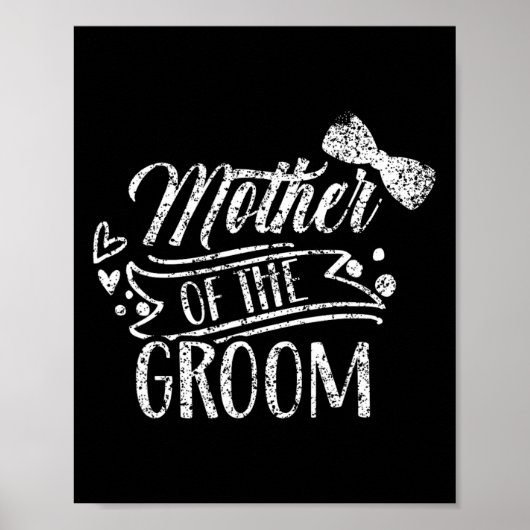 Moeder van de Gezegden van de Groom Bachelor Weddi Poster (Voorkant)