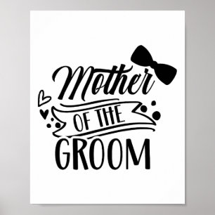 Moeder van de Gezegden van de Groom Bachelor Weddi Poster