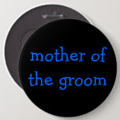 moeder van de gromknop ronde button 6,0 cm (Voorkant /achterkant)