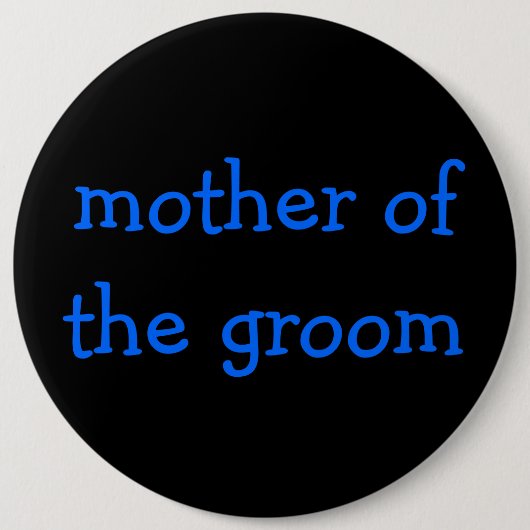 moeder van de gromknop ronde button 6,0 cm (Voorkant)
