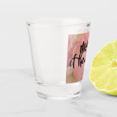 Moeder van de Groom - bewerkbare tekst Shot Glas (Links)