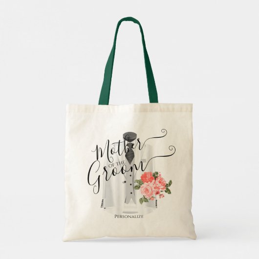 Moeder van de Groom - Bridal Party Tote Bag (Achterkant)