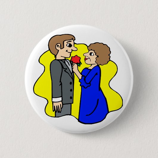 Moeder van de Groom Button (Voorkant)