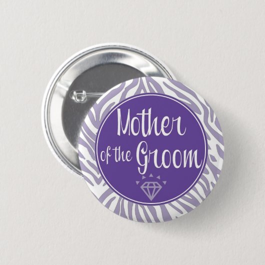 Moeder van de Groom Button (Voorkant /achterkant)