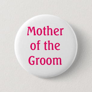 Moeder van de Groom Button