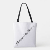 Moeder van de Groom Canvas tas (Achterkant)