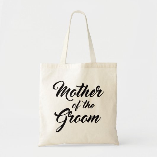 Moeder van de Groom-canvas tas (Voorkant)