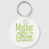 Moeder van de Groom/Daisy Sleutelhanger (Voorkant)