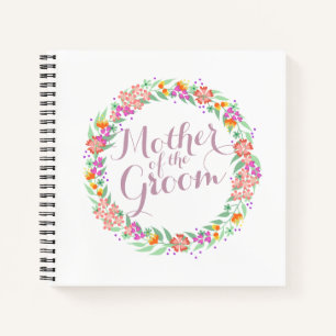 Moeder van de Groom Elegant Wedding Guestbook Notitieboek