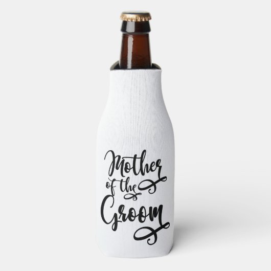 Moeder van de Groom Flesjeskoeler (Fles Voorkant)