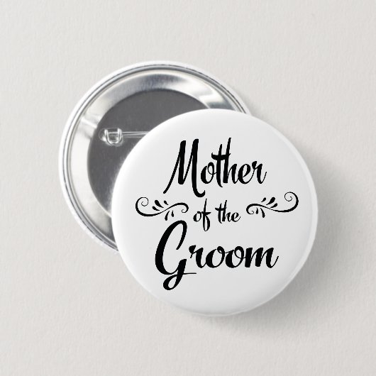 Moeder van de Groom Funny Rehearsal Dinner Ronde Button 5,7 Cm (Voorkant /achterkant)