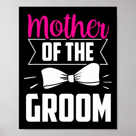 Moeder van de Groom Gezegden Wedding Bachelor Part Poster (Voorkant)