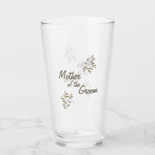 Moeder van de Groom Glass Glas (Voorkant)