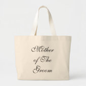Moeder van de Groom Grote Tote Bag (Voorkant)
