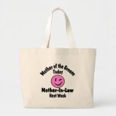 Moeder van de Groom Grote Tote Bag (Voorkant)