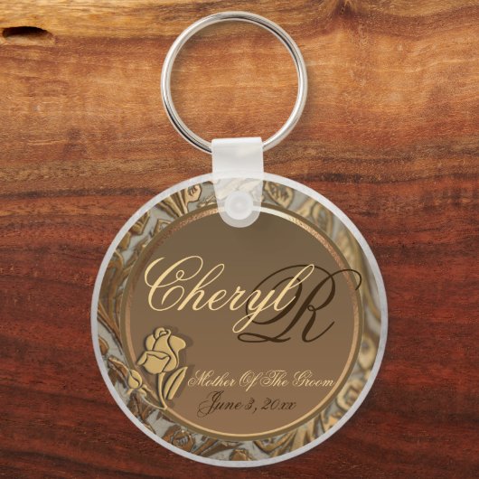  moeder van de Groom Keepomwille Sleutelhanger (Voorkant)