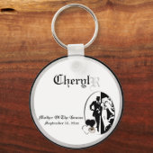  moeder van de Groom Keepomwille Sleutelhanger (Voorkant)