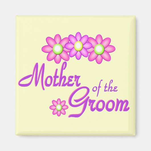 Moeder van de Groom Magneet (Voorkant)