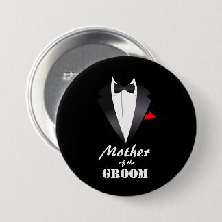 Moeder van de Groom met Tuxedo-Shirt - Button
