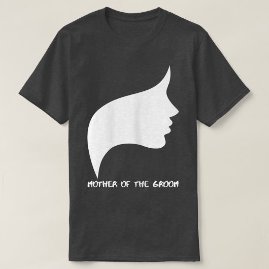 Moeder van de Groom Moederdag2388 T-shirt (Design voorkant)
