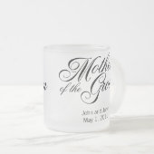 Moeder van de Groom-Mok Matglas Koffiemok (Voorkant rechts)